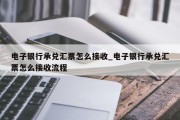 电子银行承兑汇票怎么接收_电子银行承兑汇票怎么接收流程