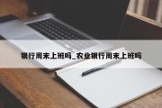 银行周末上班吗_农业银行周末上班吗